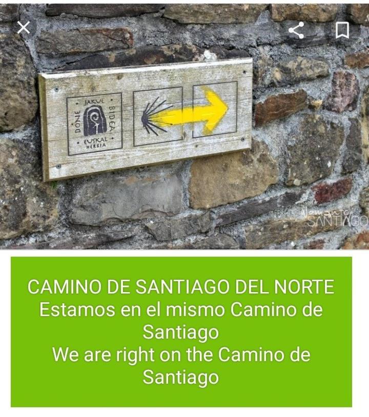 Agroturismo Erlete Goikoa -Estamos En El Camino De Santiago -We Are On The Camino De Santiago Deba Eksteriør billede
